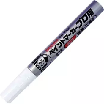 Маркер SAKURA Paint Professional Medium Point белый KPMK-M50