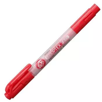 Маркер Zebra Optex 2 EZ Красный 10 шт. B-WKT11-R