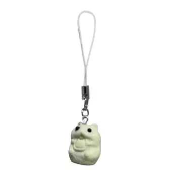 Marmot Shaped Cellphone Charm Eye Catching Keyring Pendant Colorful Keychain Fashionable Attachment for Women Bag 1