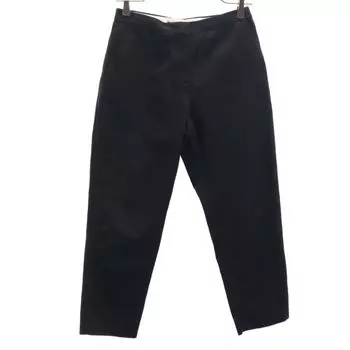 MARNI made in Italy Linen Blend Pants 36 black Women Used