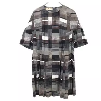 MARNI made in Italy Overall handle Short sleeve one piece 38 Gray Women Used