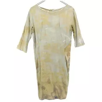 MARNI made in Italy Short sleeve one piece 36 Brown Women Used