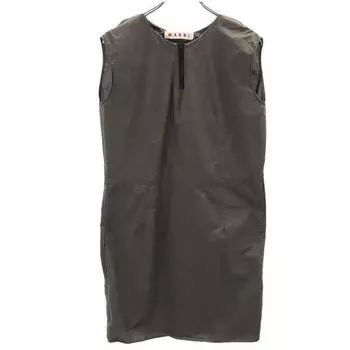 MARNI No sleeve one piece 38 Gray Women Used