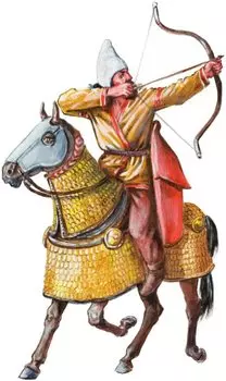 Mars Figure Ancient Persian Foreign Cavalry 12 Pieces with 12 Horses Plastic Model ORM72133 1/72