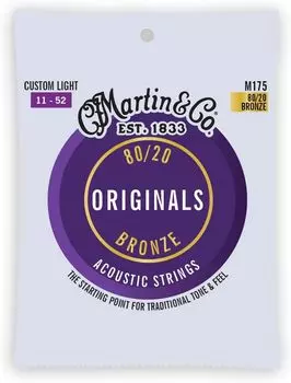 MARTIN M175 Custom Light акустическая гитара струны 11-52