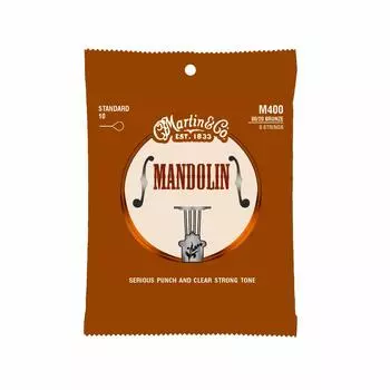 Martin Mandolin String MANDOLIN Standard (80/20 Bronze) M-400 .010-.034