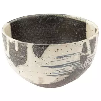 Marui Seito Shigaraki Ware Hechimon Bowl Capacity 600ml Ushio White approx. MR-3-4572