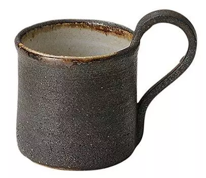 Marui Seito Shigaraki Ware Hechimon Mug Brown Tag