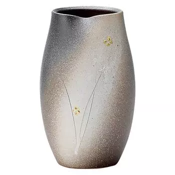Marui Seito Shigaraki Ware Hechimon Ваза Керамическая большая ваза для цветов Tsukiyo Komon Высота около 21 см Подарок Подарок Праздник Японская комната
