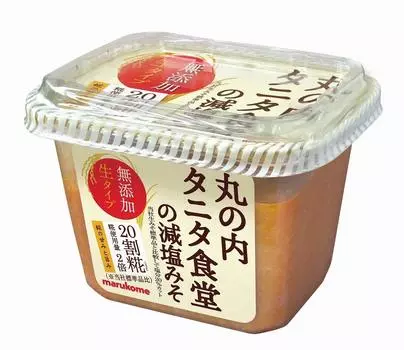 Marukome Marunouchi Tanita Shokudo сырое мисо 325 г x 10 шт. с низким содержанием натрия