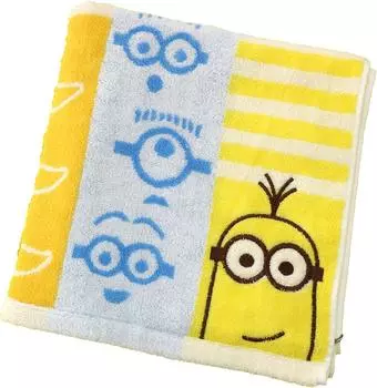 Marushin Bath Towel Minion 60 x 120cm Chambre Friends Cotton Jacquard Towel 4805012000 100%