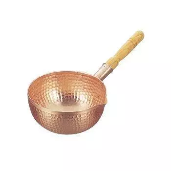 Marushin Copper Bobbin Pot, Pure Copper, 9.4 inches (24 cm), No Tinned Inside