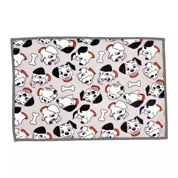 Marushin Half Blanket Disney 101 Dalmatians 101 N Blanket Polyester Mayer Cute Fluffy Stylish Cold Weather Goods 2245034900 Dalmatians/Faces