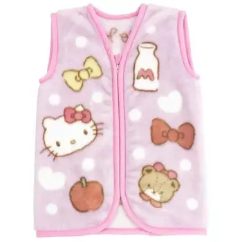 marushin sleeper for children sanrio hello kitty pastel kitty h50 x w35cm cute fluffy stylish cold weather goods 3305000900