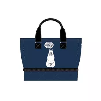 Marushin Tote Bag MOOMIN Leather Blue Golf Beginner Character 1525006700