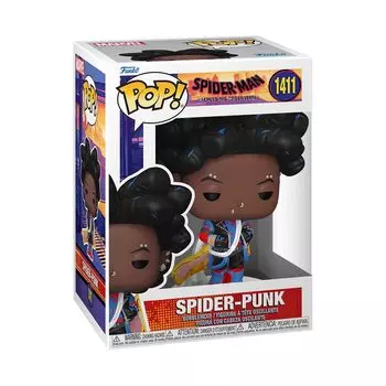 Marvel Across the Figure Funko ACROSS THE SPIDERVERSE Marvel Funko Spider-Man Spider-Verse Spider-Punk Pop! Спайдер-Панк(НЕМАСКИРОВАННЫЙ) Человек-паук