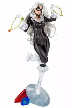 MARVEL Bishoujo MARVEL UNIVERSE Черная кошка крадет твое сердце Полная фигурка 1/7 чёрный