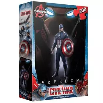 Marvel Civil War Jigsorzel, 500 Peace, M510Популярные корейские куклы и игрушки