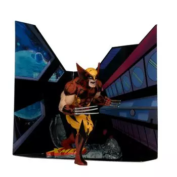 Marvel Comics 110 scale [Scene Figure] #004 Wolverine (Jim LeeX-Men Vol.2 #1)
