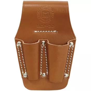 MARVEL Cowhide Leather Electrician Pliers 2 Pliers Holder Pocket, Holder, MDP-30
