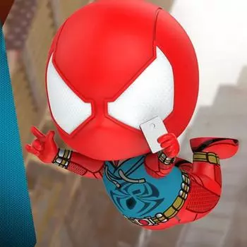 Marvel Hot Toys Человек-паук Cosbaby Алый костюм паука COSB620 Алый костюм паука