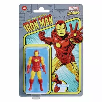 Marvel Legends RETRO Marvel Comics Iron Man inch action figure #07 3.75