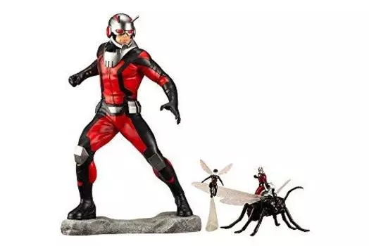 Marvel - PVC ARTFX 1/10 - Статуэтка Удивительный Человек-муравей и Оса - 19 см