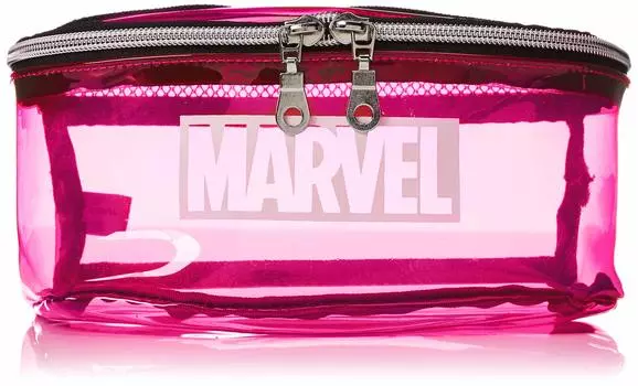 MARVEL PVC Full Open Pencil Case Pencil Case Pink [Marvel] MV-172b (MV-174)