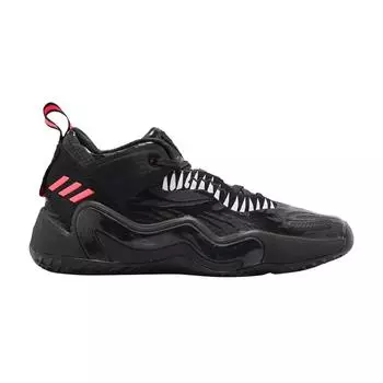 Адидас Марвел х ДОН. Выпуск №3 J Venom Carnage — Детские кроссовки Carbon Signal Pink Black Core-Black GZ5495 37