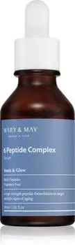 Mary & May 6 Peptide Complex Srum Rgnration Intense Effet Anti-rides TU прозрачный