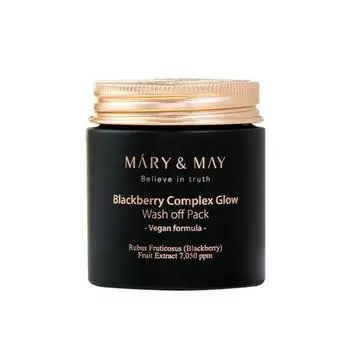 MARY&MAY Blackberry Complex Glow Wash Off Pack 125г