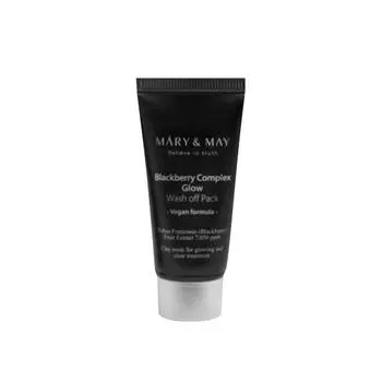 MARY&MAY Blackberry Complex Glow Wash Off Pack 30г