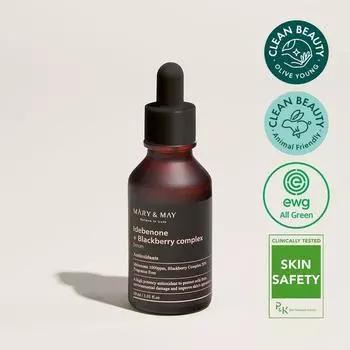 Mary&May Idebenone + Blackberry Complex Serum 30ml AUTHENTIC STORE