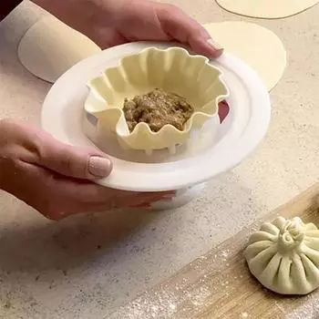 Машина для выпечки булочек в форме цветка, многофункциональная хлебопечка, самодельный инструмент для быстрого приготовления булочек, кухонные принадлежности светло-желтого