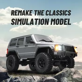 Машинка с дистанционным управлением, 2,4 ГГц, 4WD, перезаряжаемый электрический внедорожник со светодиодными фарами, 3 батареи, 1 Battery
