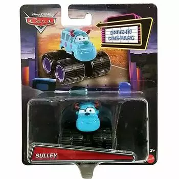 Машинки 2020 Mattel Diecast Mini Car Cine Park 1 Pack SULLEY MATTEL CARS 1PACK SULLEY Disney Pixar Disney PIXAR Movie Character Car 1:55 Драйв-ин