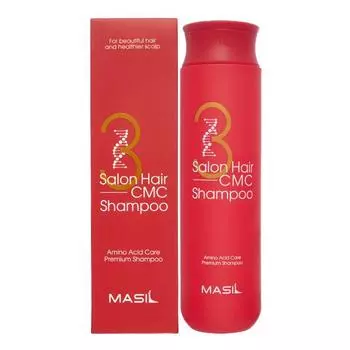 MASIL 3 SALON HAIR CMC SHAMPOO Восстанавливающий шампунь для волос с аминокислотами 300мл