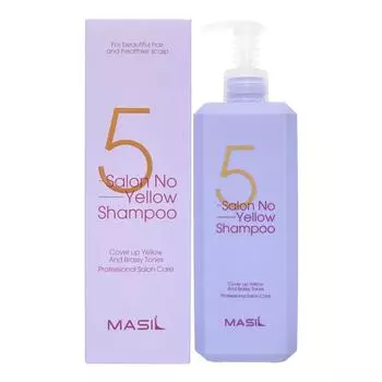 Masil 5 Салонный шампунь No Yellow 500 мл
