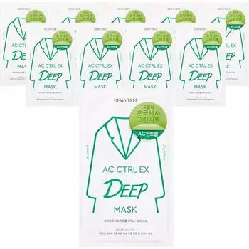 Маска Deweytree AC Control EX Deep, 1 упаковка, 10 штук