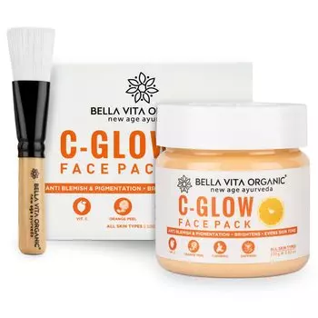 Маска для лица (100 г), C-Glow Face Pack, Bella Vita