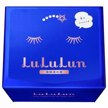 Маска для лица Blue Lululun 32 шт., очень увлажняющая (мягкий тип)