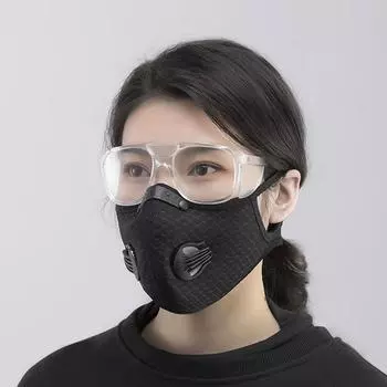 Маска для улицы с фильтром из активированного угля Pm 2.5, противозагрязняющие маски для лица, пылезащитная маска для рта, респиратор, косплей на Хэллоуин