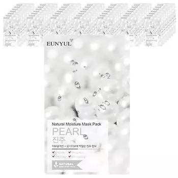 Маска Eunyul Natural Pearl Mask Pack, 1 упаковка, 50 штук