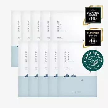 Маска-гель Round Lab 1025 Dokdo Moisture Water Gel Mask 10 шт.
