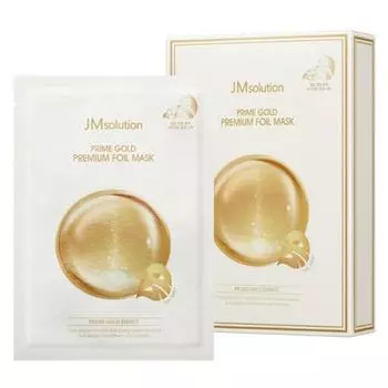 Маска JM Solution Prime Gold Premium Foil 35 мл, 10 шт., 1 шт.