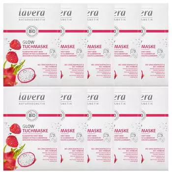Маска Lavera Glow Mask Pack 21 г 10 шт.
