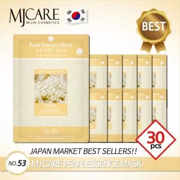 Маска-набор MJ Care Essence Mask Pack Pearl 30 листов