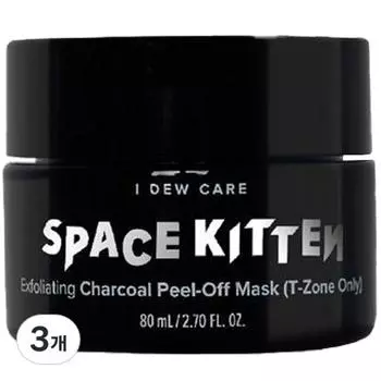 Маска-пленка Iducare Space Kitten Dead Cell Sebum Care Peel Off Mask Pack, 1 упаковка, 3 упаковки