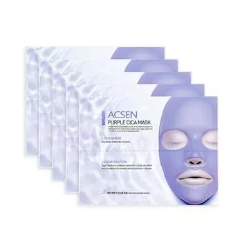 Маска TROIAREUKE Acsen Purple Cica 100 г*5 шт. P000DWKY - Mask