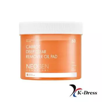 Масло для удаления моркови NEOGEN Deep Clear (60 пэдов) 1 PCS